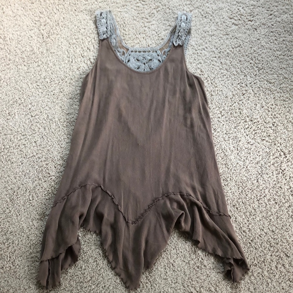 Entro crochet back top